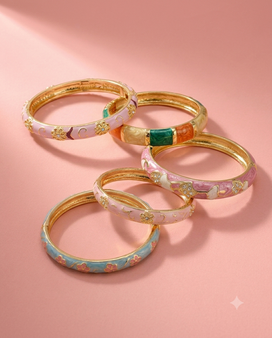 Enamel Bangles