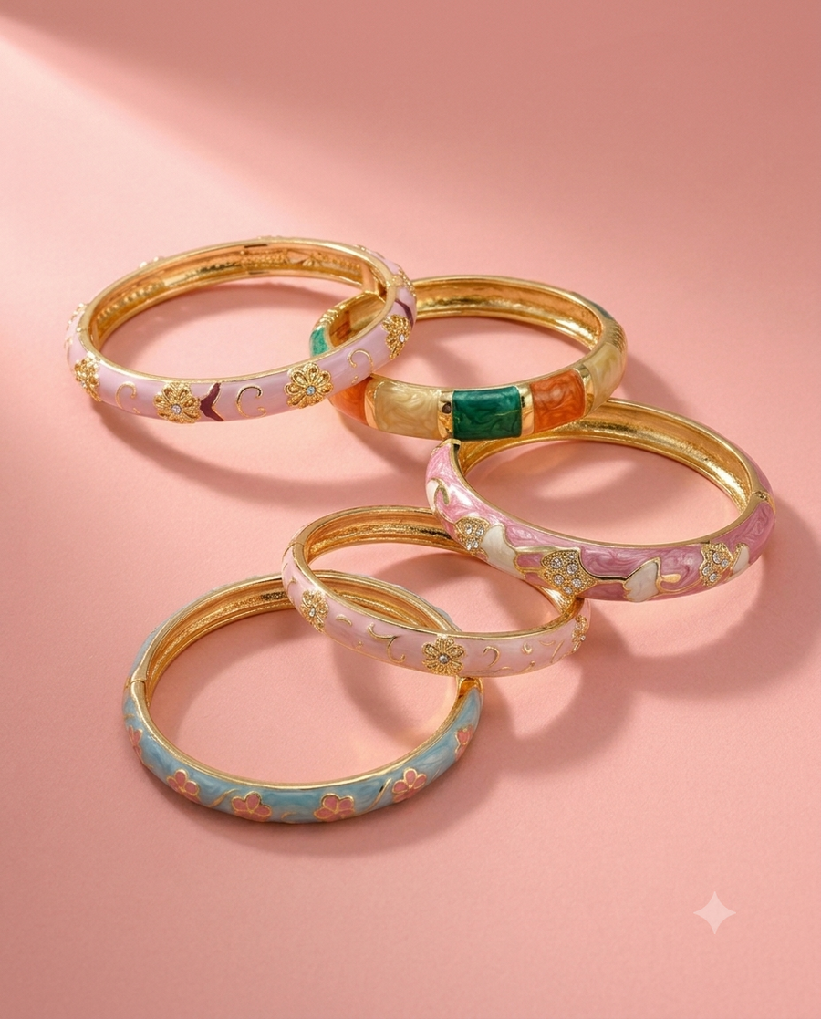 Enamel Bangles
