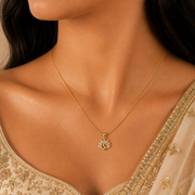 Crystal Swan Gold Pendant Necklace – Anti Tarnish Stainless Steel