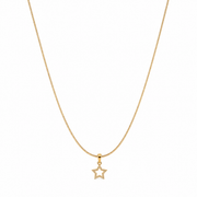 Celestial Star Gold Pendant Necklace – Anti Tarnish Stainless Steel