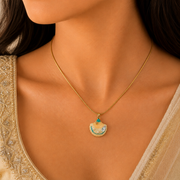 Ocean Shell Pearl Gold Pendant Necklace – Anti Tarnish Stainless Steel