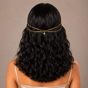 Delicate Double Layer Hair Vine – Anti Tarnish Bridal Hair Accessory (Silver & Golden)