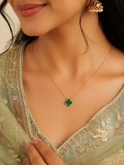 Étoile Clover Necklace – 18K Gold Plated