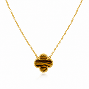 Étoile Clover Necklace – 18K Gold Plated