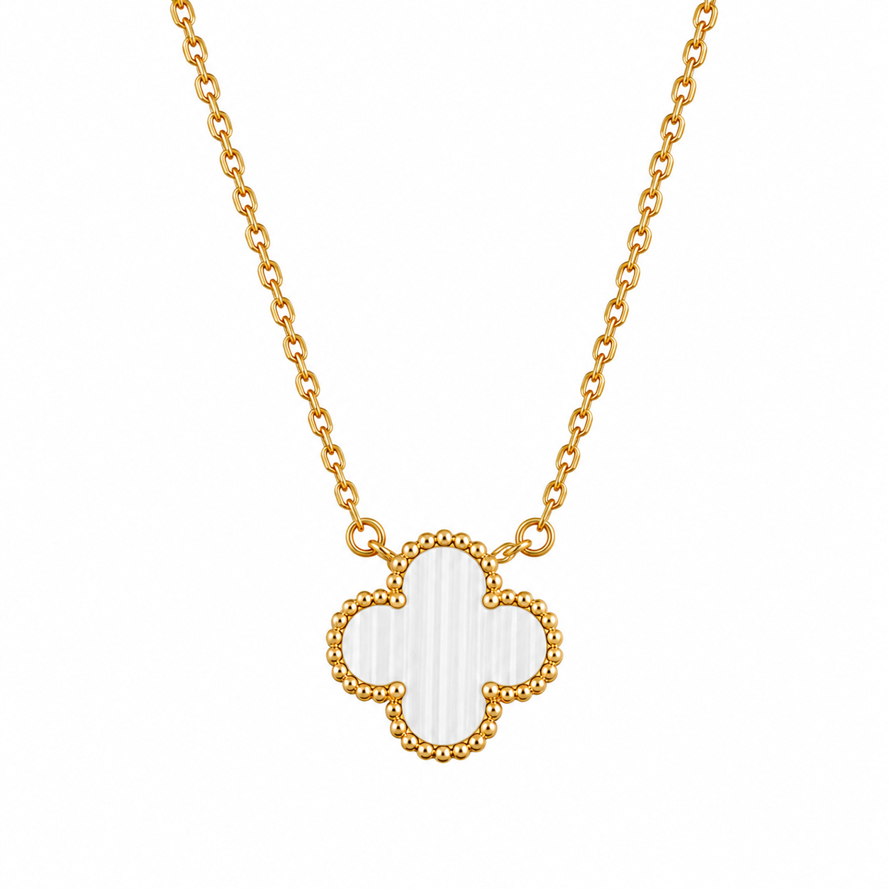Étoile Clover Necklace – 18K Gold Plated