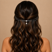 Grace Pearl Hairlet (Silver & Golden)