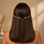 V shape AD Hairlet (Golden and Silver)
