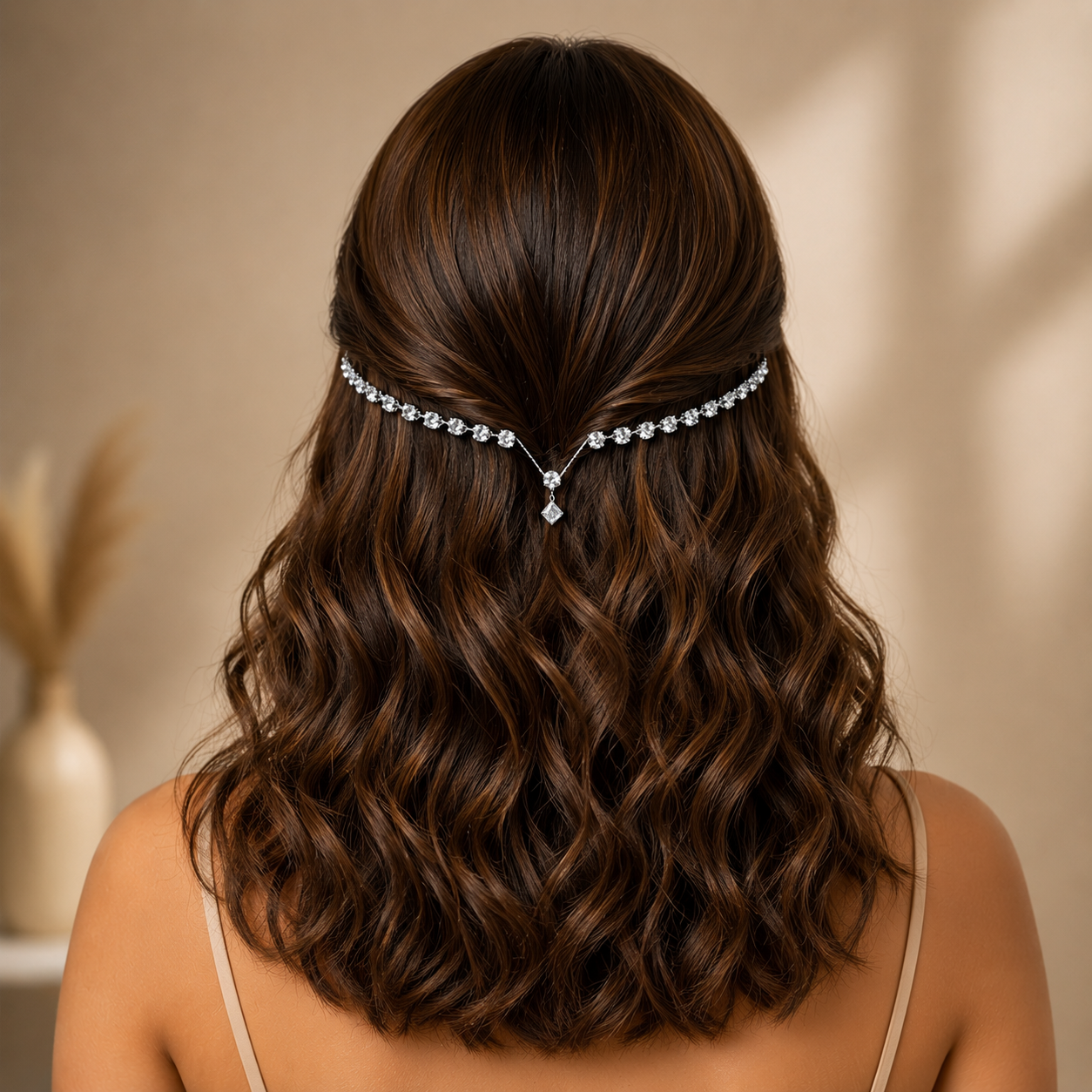 V shape AD Hairlet (Golden and Silver)