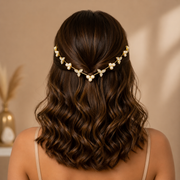 Pearl AD Party hairlet (Golden and Silver)