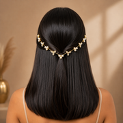 Pearl AD Party hairlet (Golden and Silver)