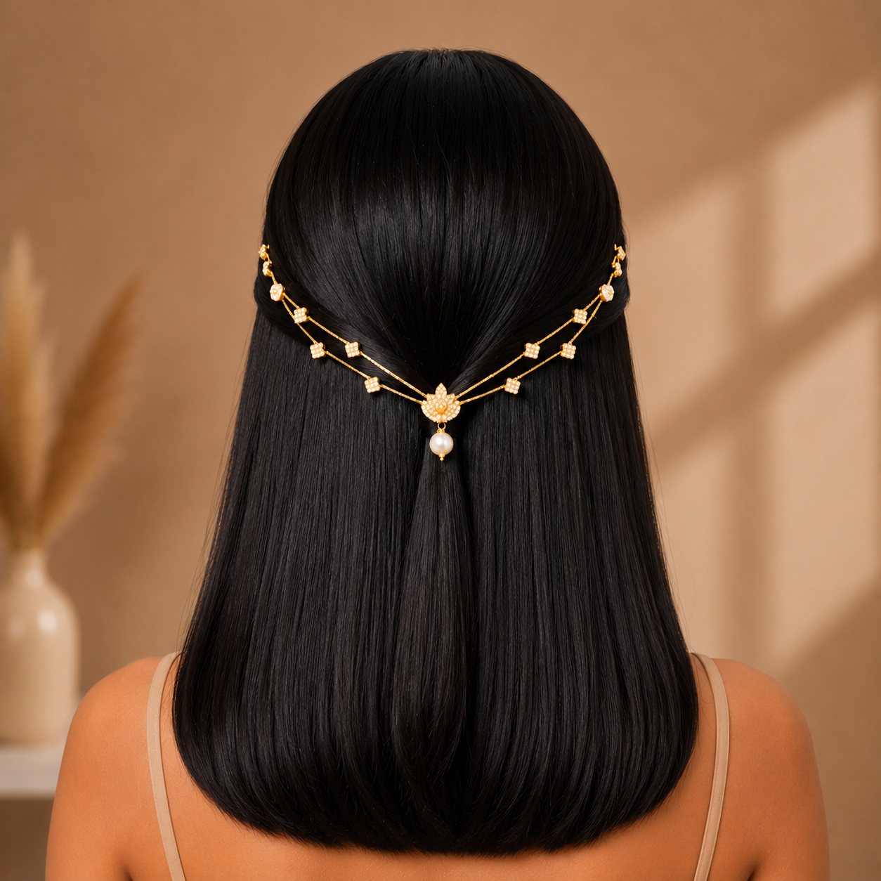 Lotus Bud AD Hairlet (Golden)