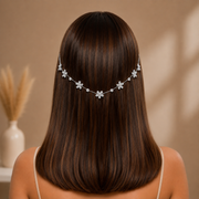 7 Flowers AD Hairlet (Golden and Silver)