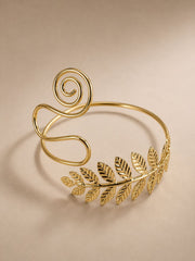 ✨ Enchanted Laurel Arm Cuff — Golden