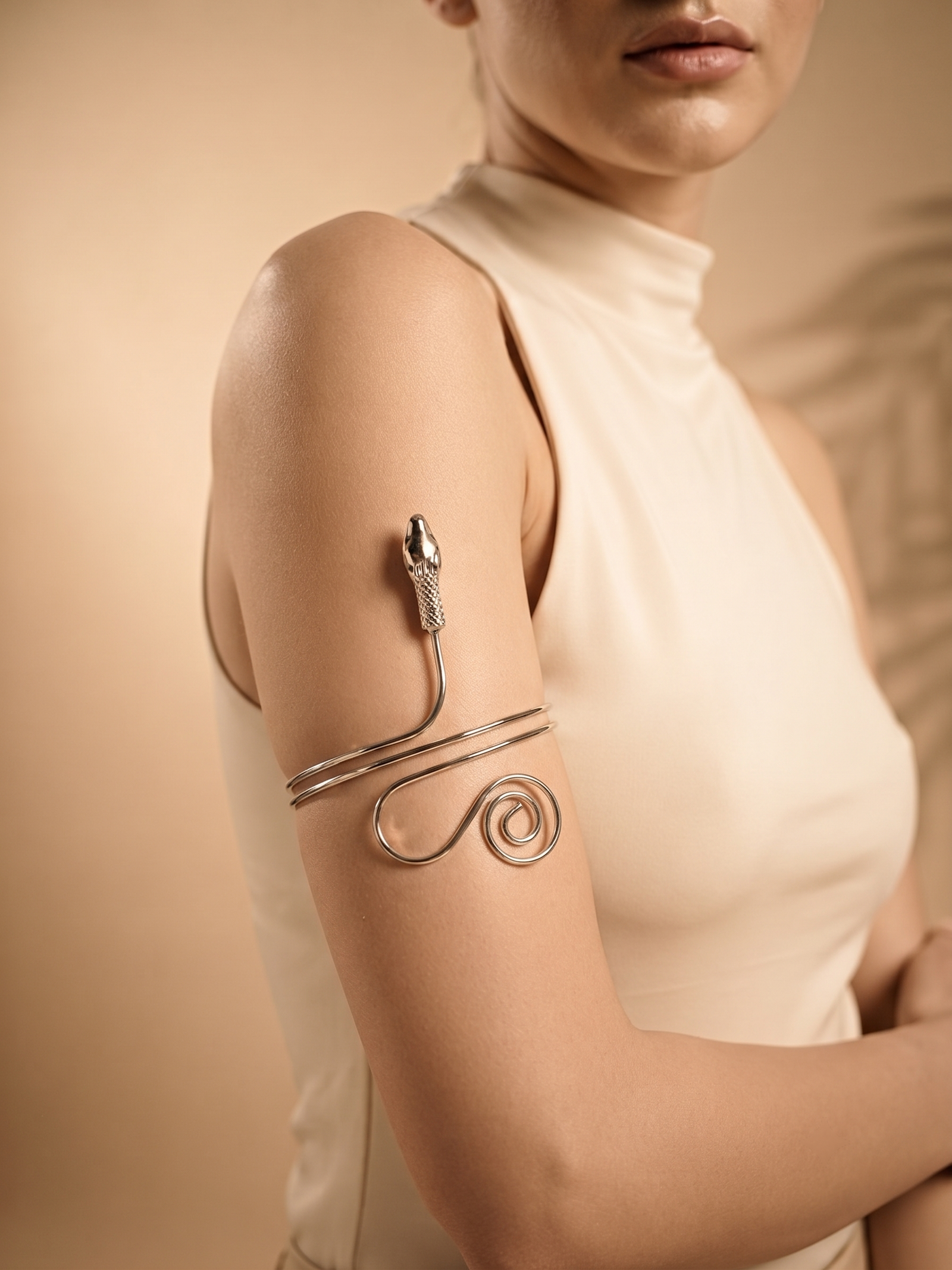 SERPANT ARMCUFF (SILVER)