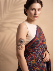 Solara Arm Cuff (Silver)