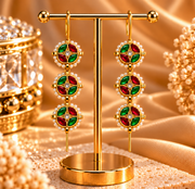 Rajshree Moti Meenakari Needle Earcuff