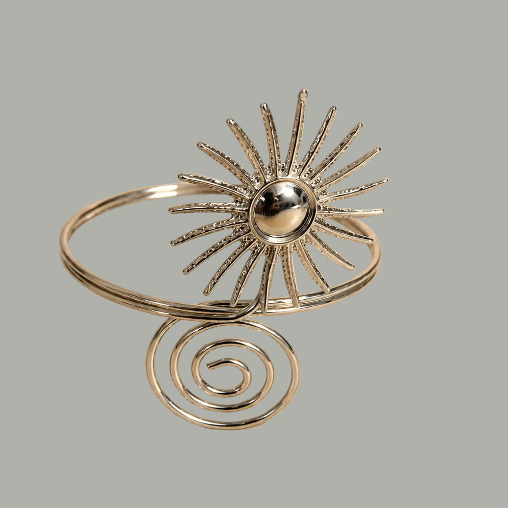 Solara Arm Cuff (Silver)