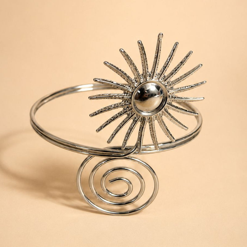 Solara Arm Cuff (Silver)