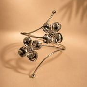 TWIN BLOOM ARMCUFF (SILVER)