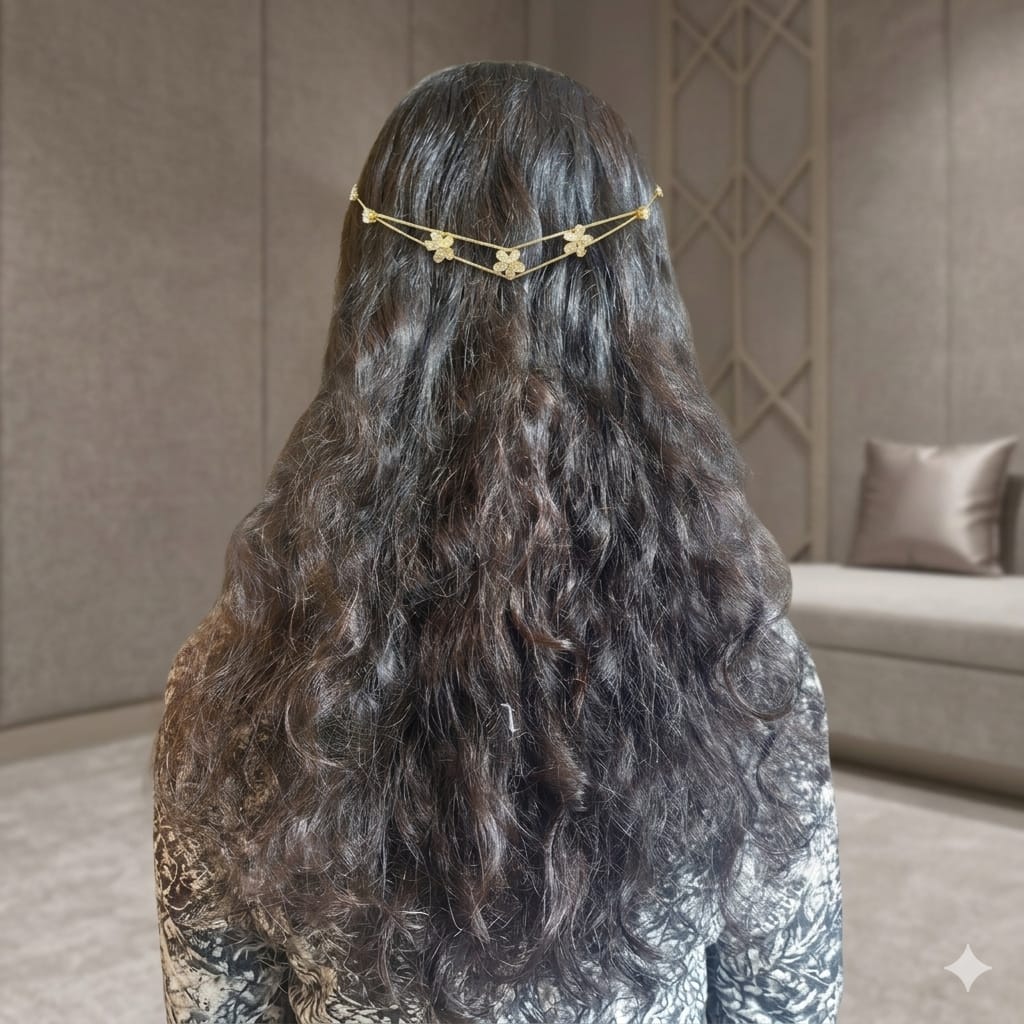 3 flower AD hairlet