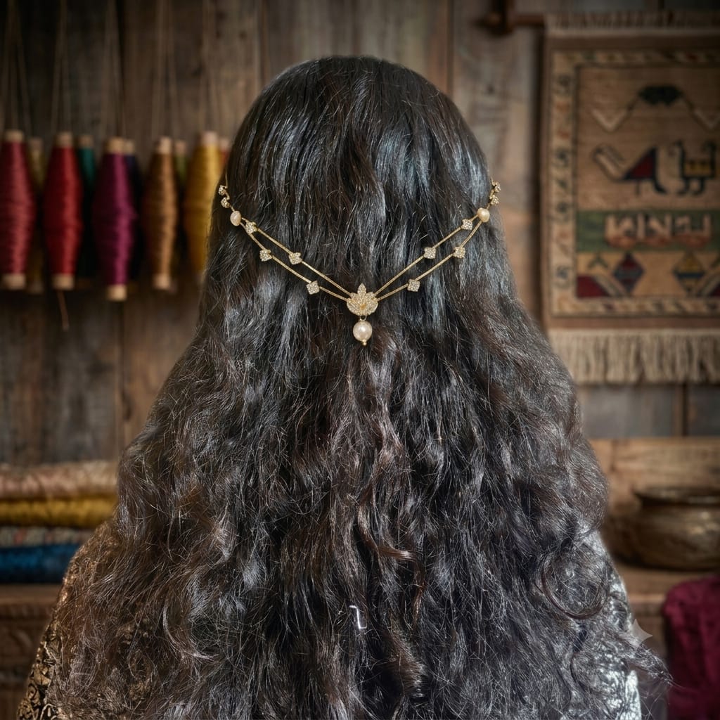Lotus Bud AD Hairlet (Golden)