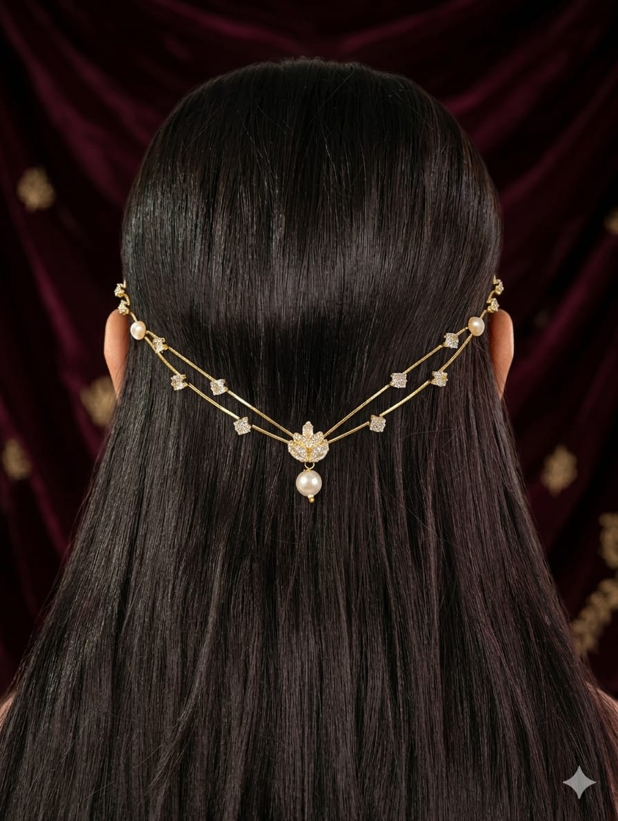 Lotus Bud AD Hairlet (Golden)