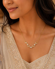 Élysian Vine Necklace – 18K Gold Plated