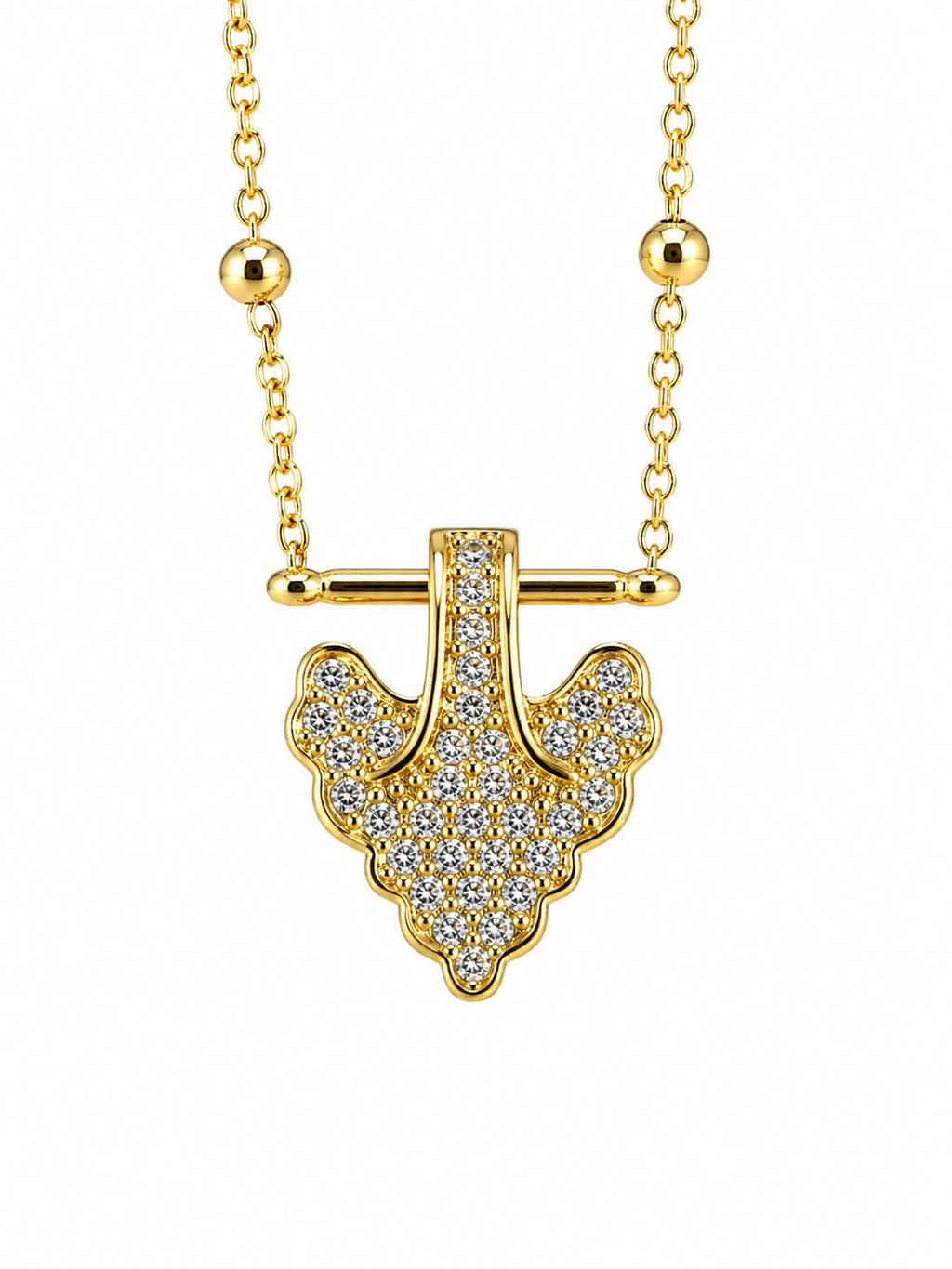 Celestial Wings Necklace – 18K Gold Plated