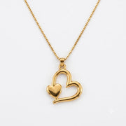 Eternal Hearts Pendant Necklace