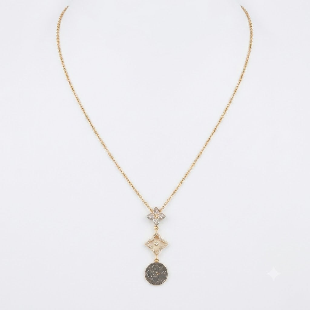 Celeste Charm Pendant Necklace