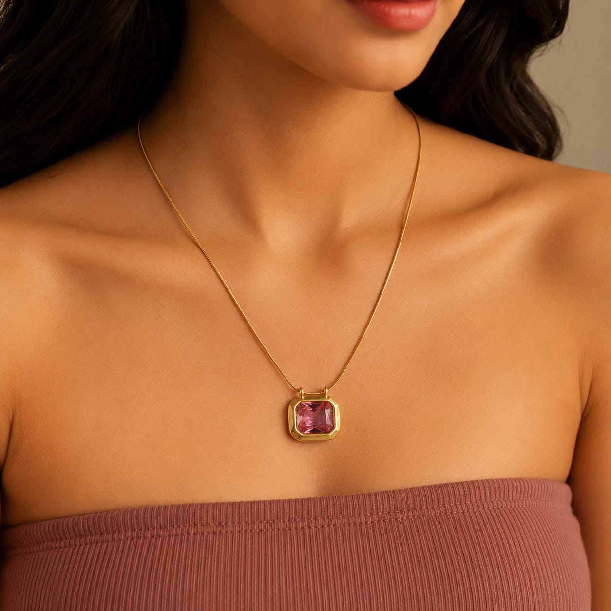 Amethyst Royale Pendant Necklace