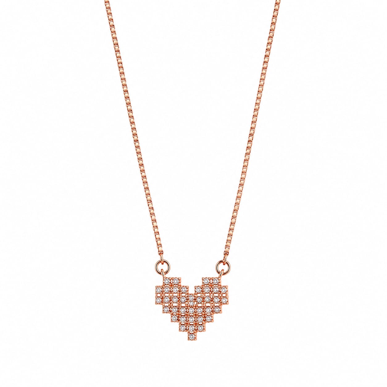 Sparkling Heart Necklace