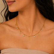 Celestial Star Charm Necklace
