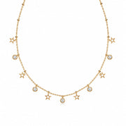 Celestial Star Charm Necklace