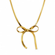 Aveline Bow Necklace