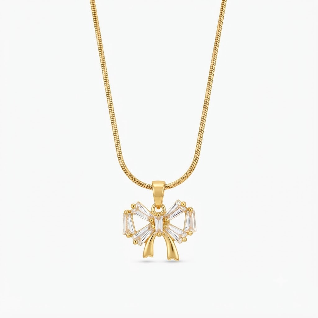 Éclat Bow Pendant