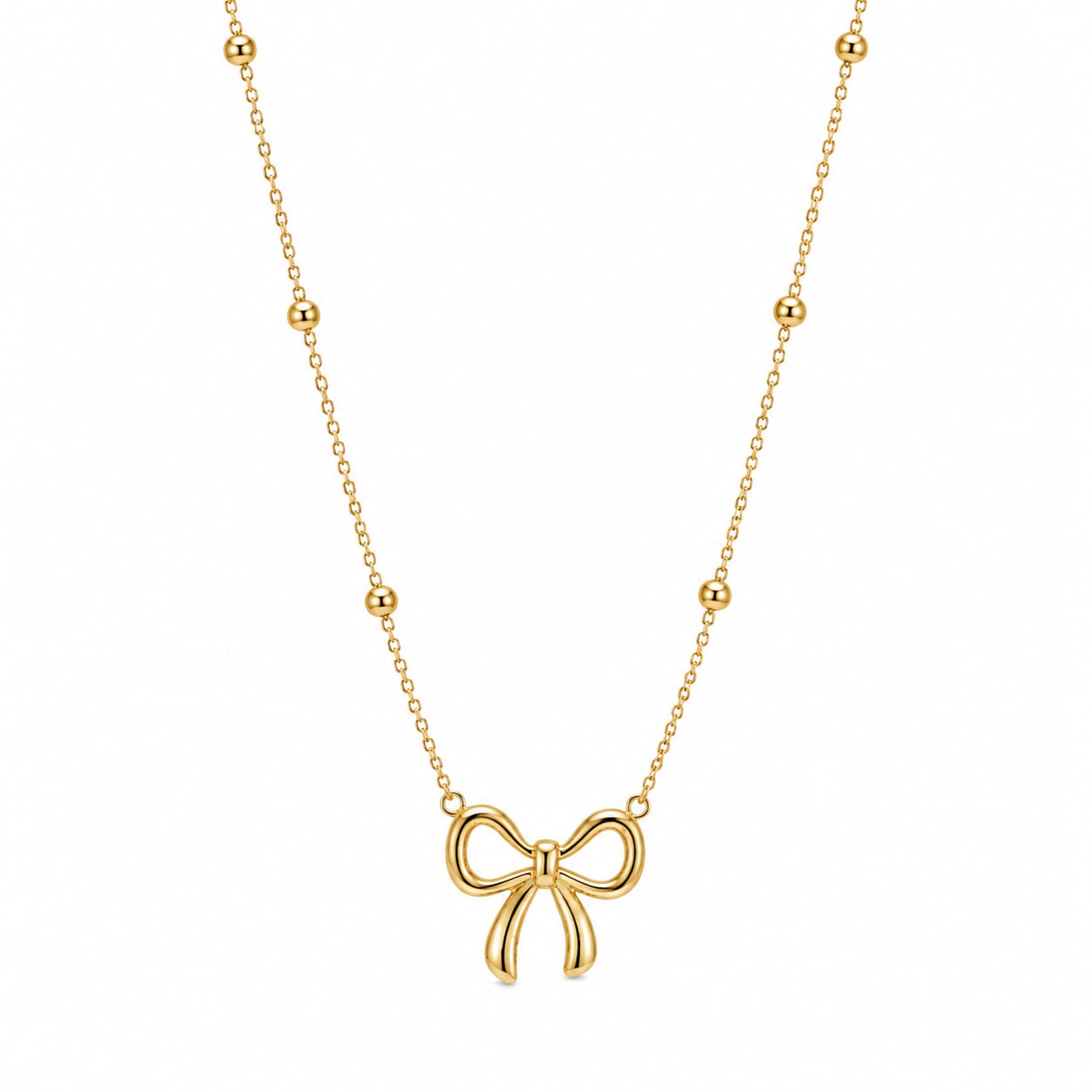 Belle Bow Necklace