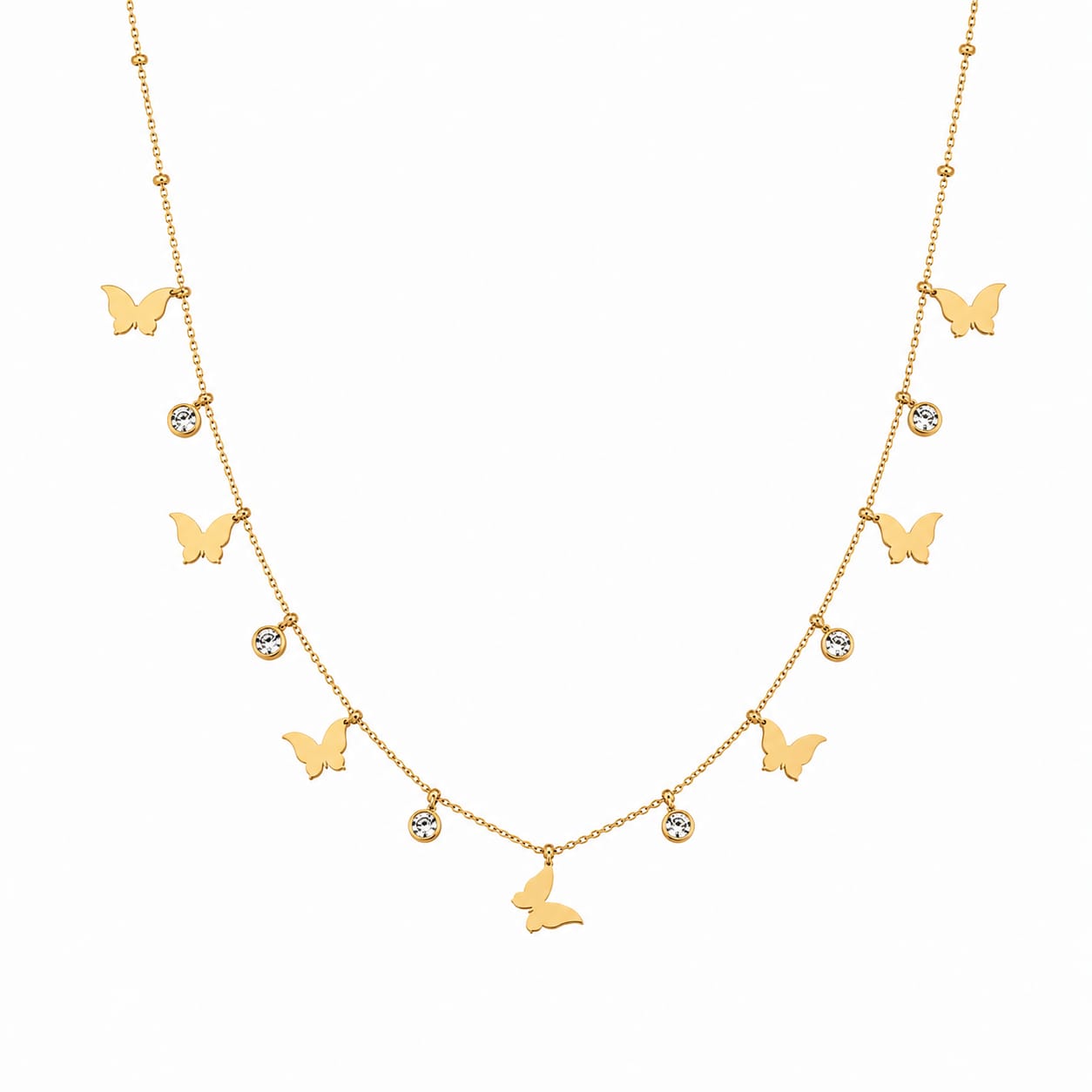 Butterfly Charm Necklace