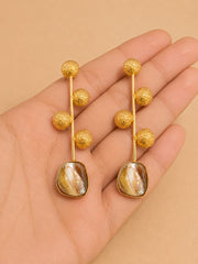 Celeste Marble Drop Earrings