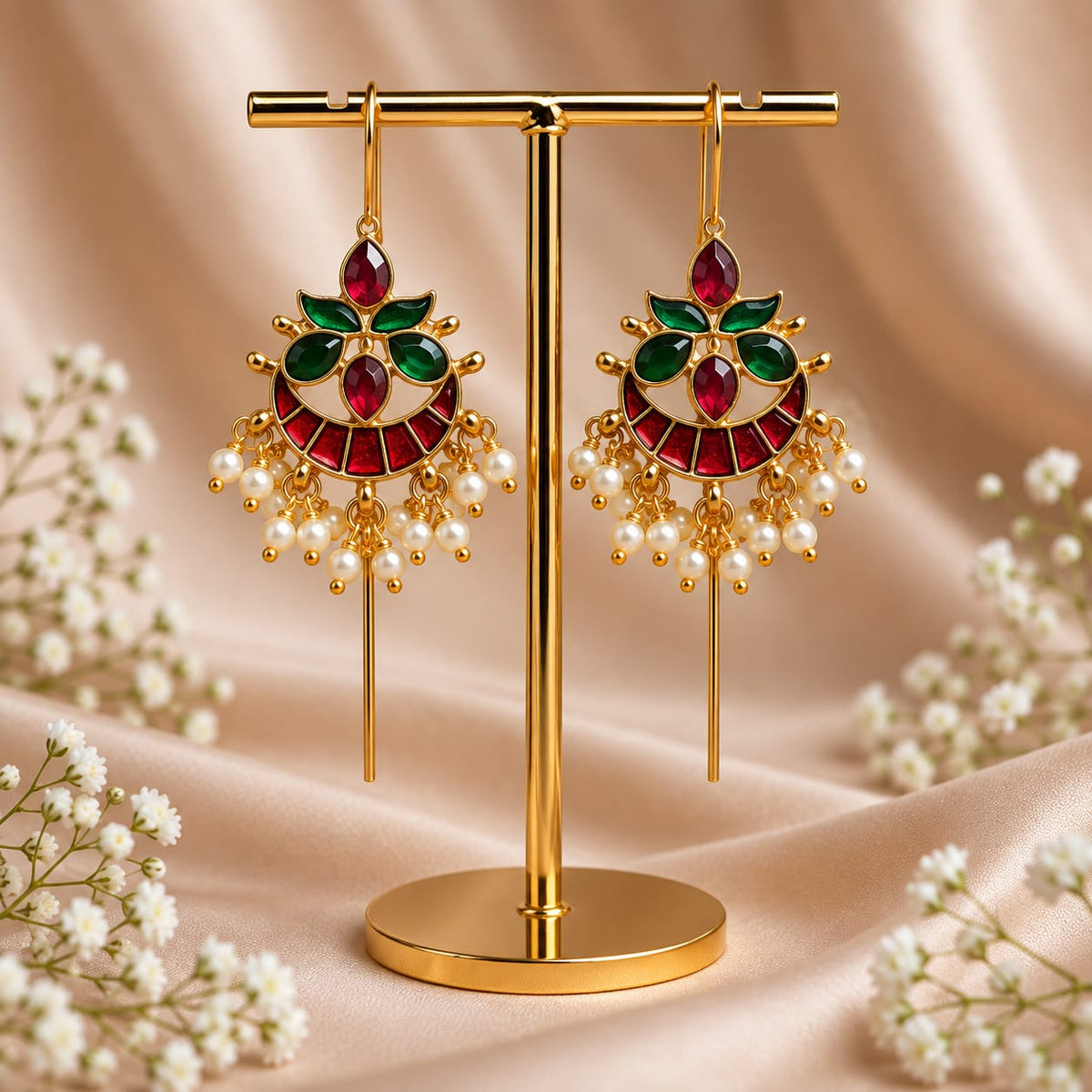 Pushp Chandrika Traditional Needle Earcuffs