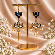 Kamal Jyoti Kundan Needle Earcuffs
