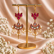 Kamal Jyoti Kundan Needle Earcuffs