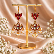 Kamal Jyoti Kundan Needle Earcuffs