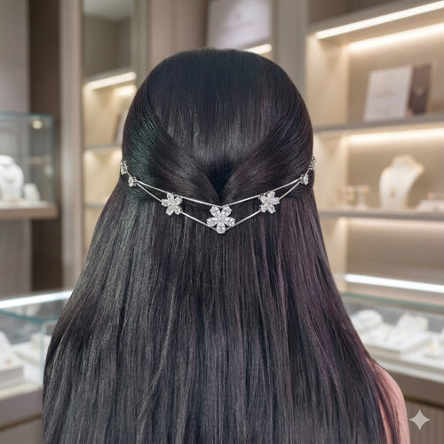 3 flower AD hairlet