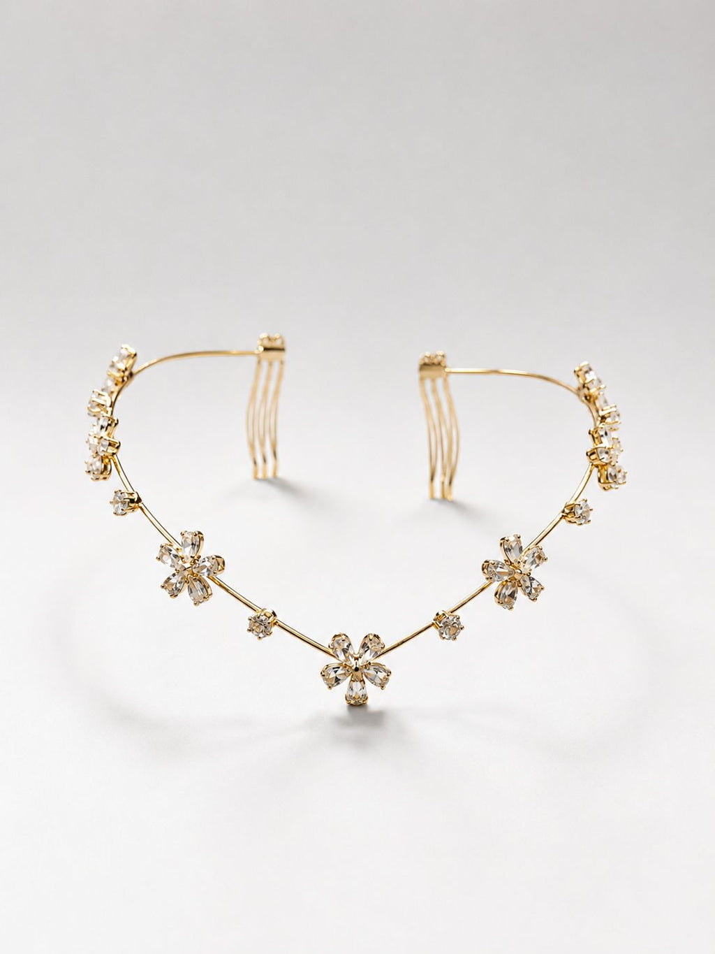 7 Flowers AD Hairlet (Golden and Silver)