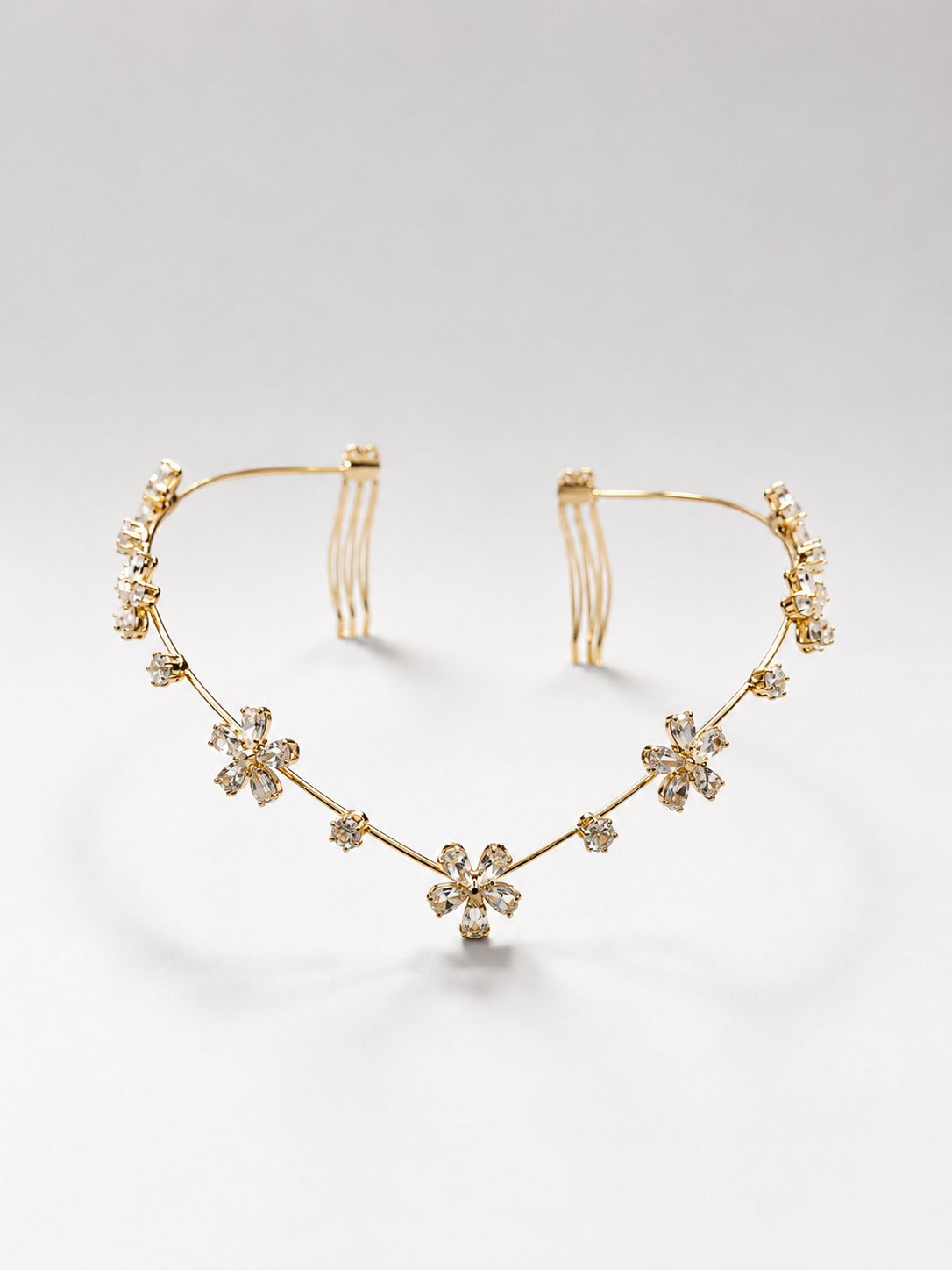7 Flowers AD Hairlet (Golden and Silver)
