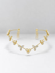 Pearl AD Party hairlet (Golden and Silver)