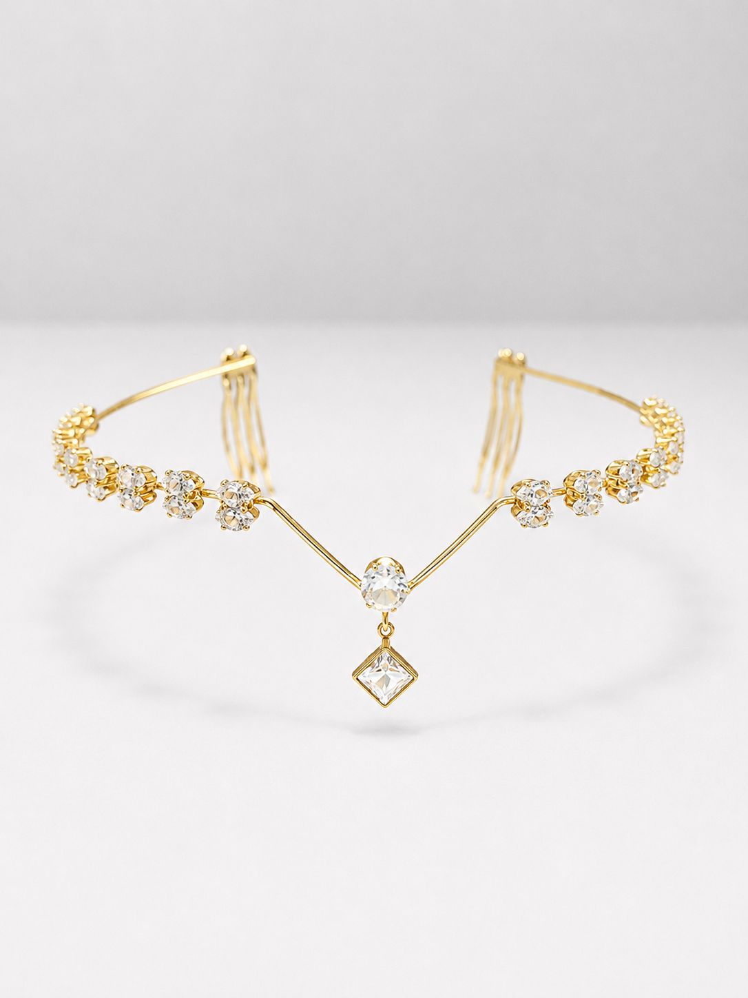 V shape AD Hairlet (Golden and Silver)