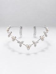Pearl AD Party hairlet (Golden and Silver)