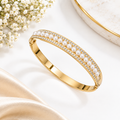 Pearl & Crystal Gold Bracelet (Baby Size)